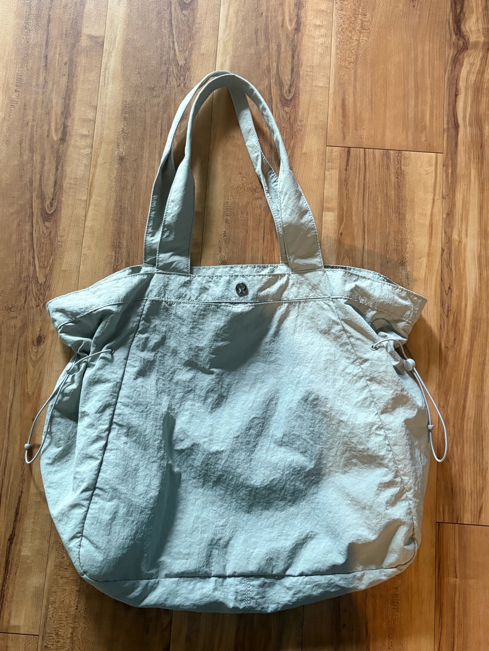 Lululemon Tote with Drawstring Cinch Sides